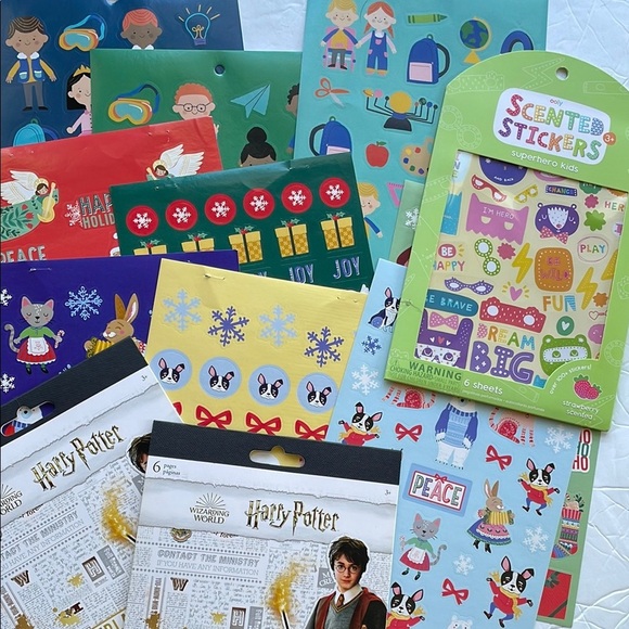 Colorful Sticker Collection Harry Potter - Christmas - Scented Superhero - Kids - Picture 1 of 6